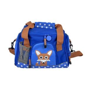 Silk screen printed small portable handbag crossbody pet bag