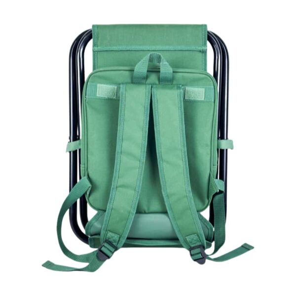 OEM customization Compact Folding Hiking Sports Camping Stool Multi-function 3 in 1 Fishing Backpack Chair Seat with Cooler Bag - Image 6