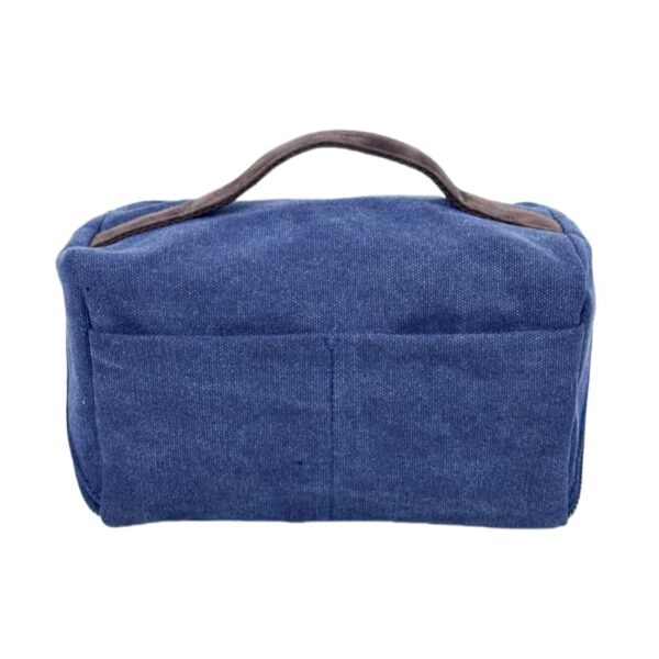 OEM customization Canvas Makeup Bag Portable Beauty Make up Case Travel Organizer Toiletry Bag - Image 4