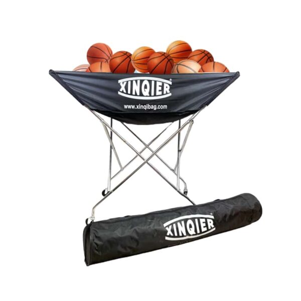 OEM customization Foldable aluminum basketball volleyball cart with wheels - Image 2