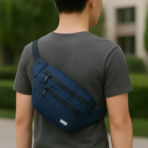 Men's Belt Bag Large travel multi-purposebag