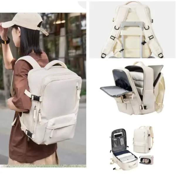 Multifunctional waterproof casual travel backpack