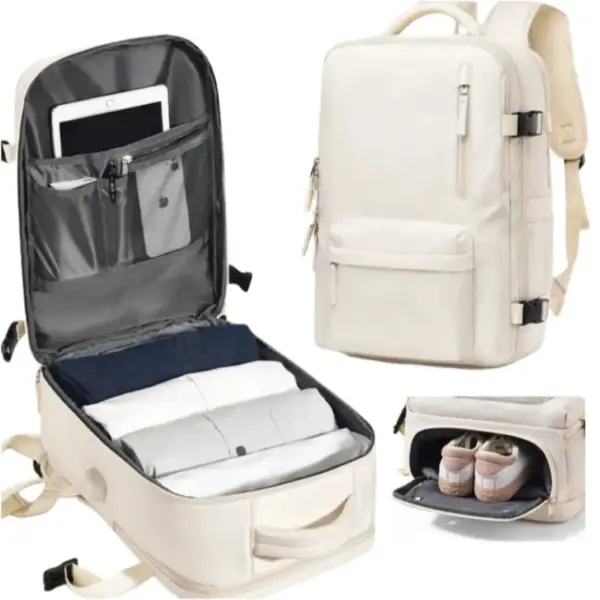OEM Multifunctional Waterproof Leisure Travel Backpack Outdoor High Capacity Backpack with USB - Image 2