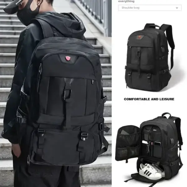 Custom business travel backpack oversized capacity outdoor mountaineering bags