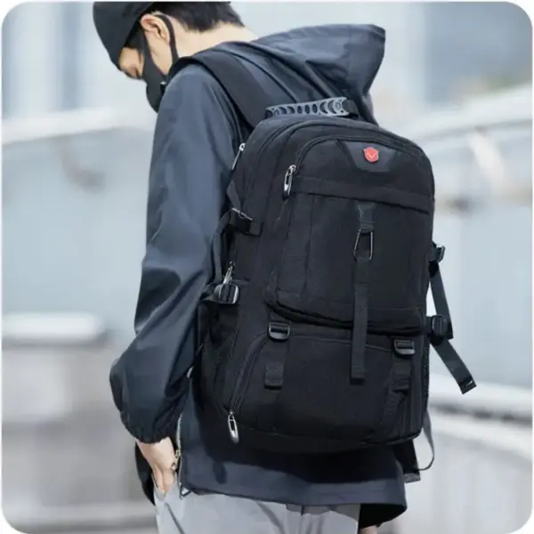 Custom business travel backpack oversized capacity outdoor mountaineering bags - Image 2