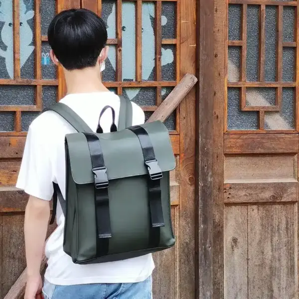Selling Light PU Backpack SchoolBag Unisex TravelBackpack