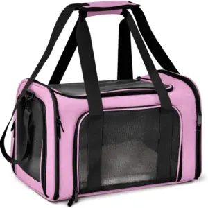 Pet Carrier Bag with Multiple Openings
