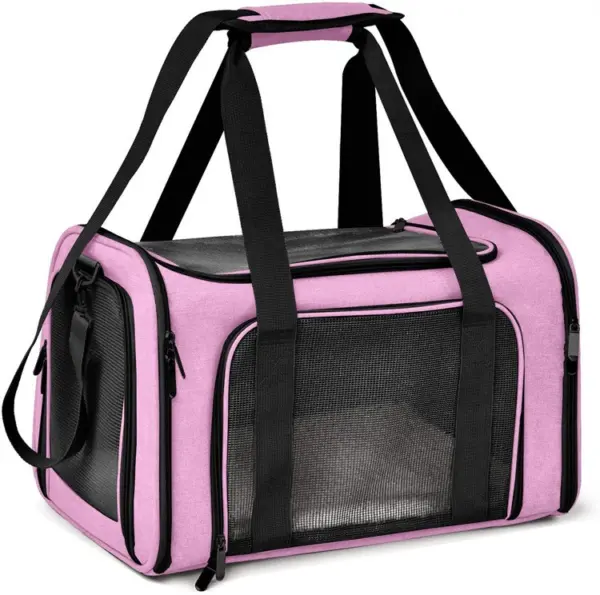 Pet Carrier Bag with Multiple Openings