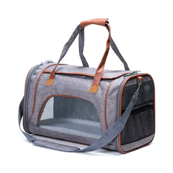 High Quality Portable Dog Folding Backpack Travel Cat Transparent Cabin Carrier Puppy Kitten Pet Bag - Image 2