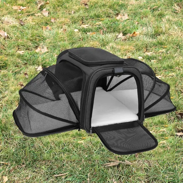 Pet tote bag, cat tote bag, TSA approved soft edge - Image 7