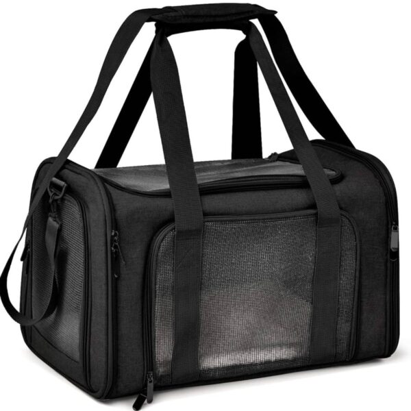 Pet tote bag, cat tote bag, TSA approved soft edge - Image 2
